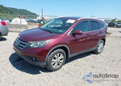 2014 Honda Cr-V Ex-L z USA, uszkodzony, nr VIN 5J6RM4H75EL009622